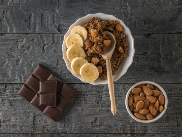 تصویر 2 از خرید گرانولا موز شکلات + قیمت فروش استثنایی